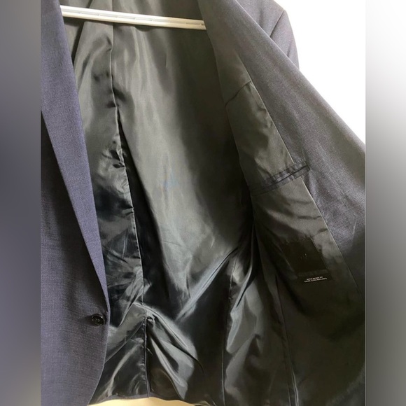 H&M Men’s Navy Blue Slim Fit Suit - Picture 2 of 5